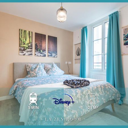 Sweethost - La Zen Room - Studio Proche Gare & Disneyland Lagny Exterior foto